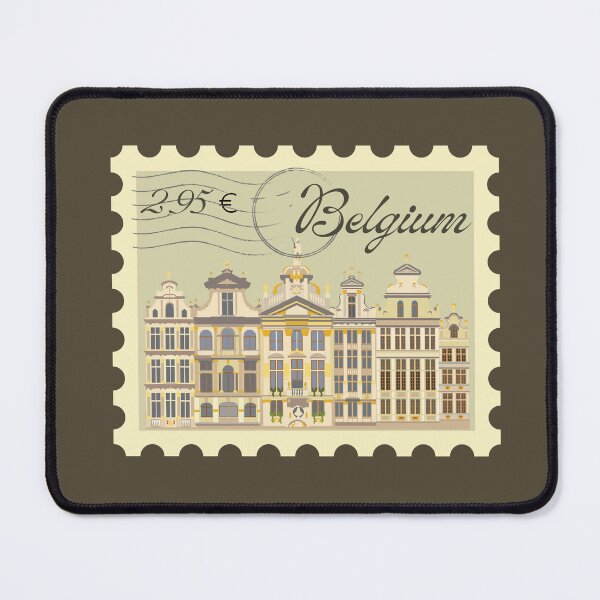 Item preview, Belgium Stamp  designed and sold by AnulaArt.