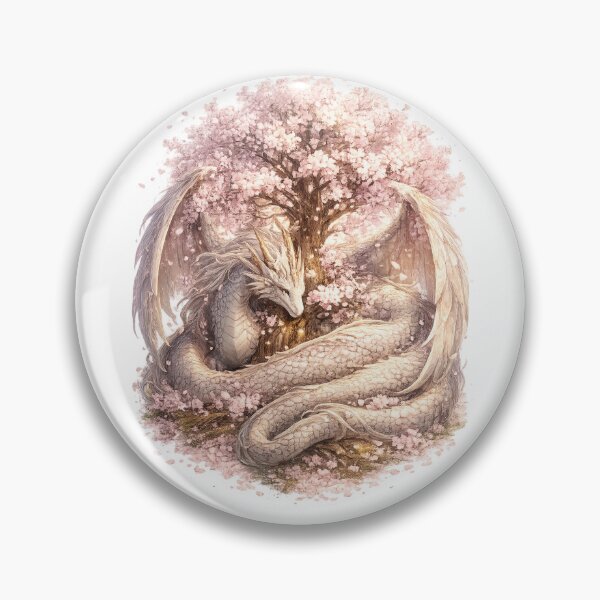 Item preview, Dragon - Guardian of the Blossoms designed and sold by ESSClothing.