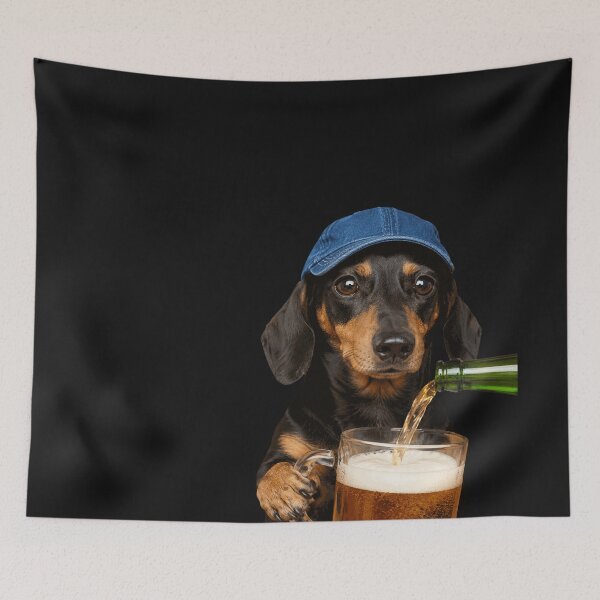 Item preview, Yorkie Drinking Beer Funny Dog Meme designed and sold by ForThe2F0X1Folks.