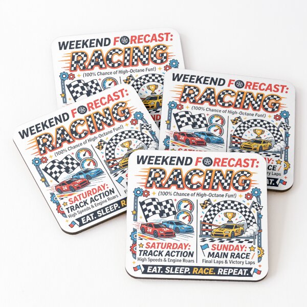 Item preview, Weekend Forecast: Racing designed and sold by khalidnasr.