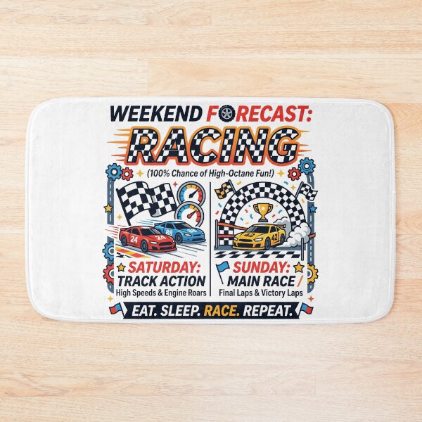 Item preview, Weekend Forecast: Racing designed and sold by khalidnasr.