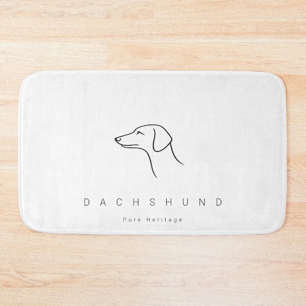 Item preview, Minimalist Heritage Dachshund Dog designed and sold by tineldesign.