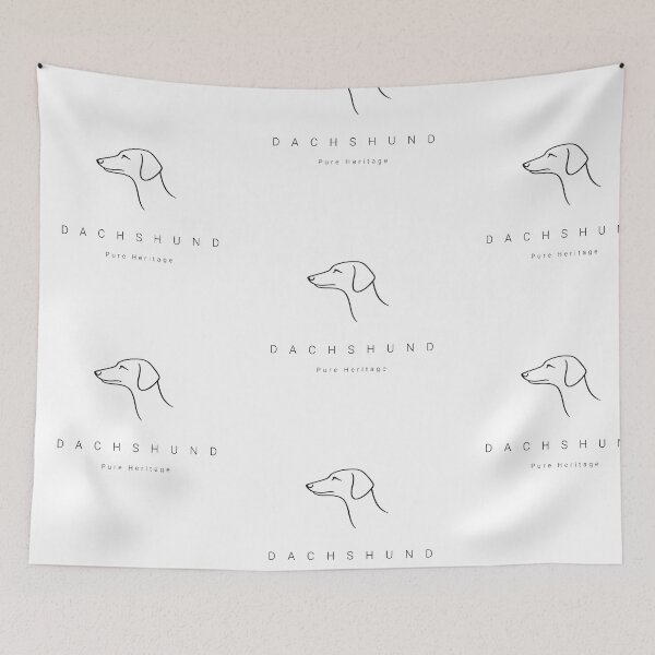 Item preview, Minimalist Heritage Dachshund Dog designed and sold by tineldesign.