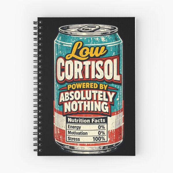 Item preview, Powered By Absolutely Nothing | Low Cortisol Meme designed and sold by HiPatti.