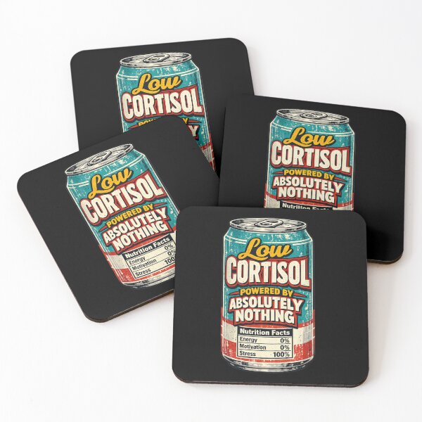 Item preview, Powered By Absolutely Nothing | Low Cortisol Meme designed and sold by HiPatti.