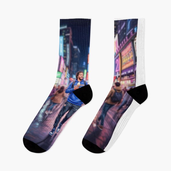 Item preview, Jalen Brunson And Wemby Walking In Times Square designed and sold by Home Decor Art.