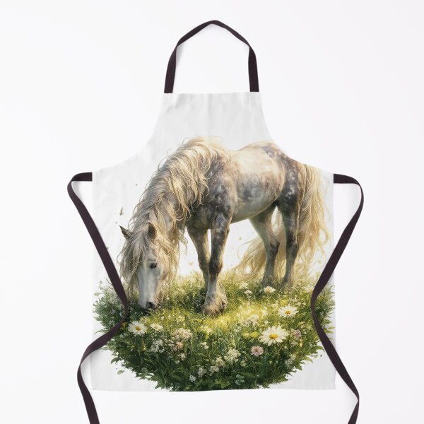 Item preview, Peaceful Meadow Horse | Nature Serenity Artwork designed and sold by Sticleg.