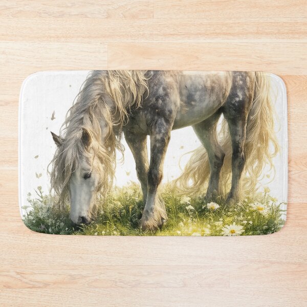 Item preview, Peaceful Meadow Horse | Nature Serenity Artwork designed and sold by Sticleg.