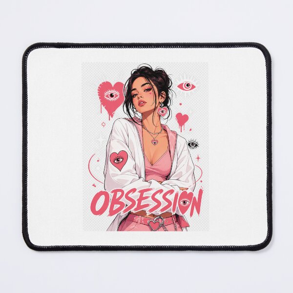 Item preview, Obsession Movie Aesthetic - Pink Hearts & Eyes Streetwear Style designed and sold by Atlant11.