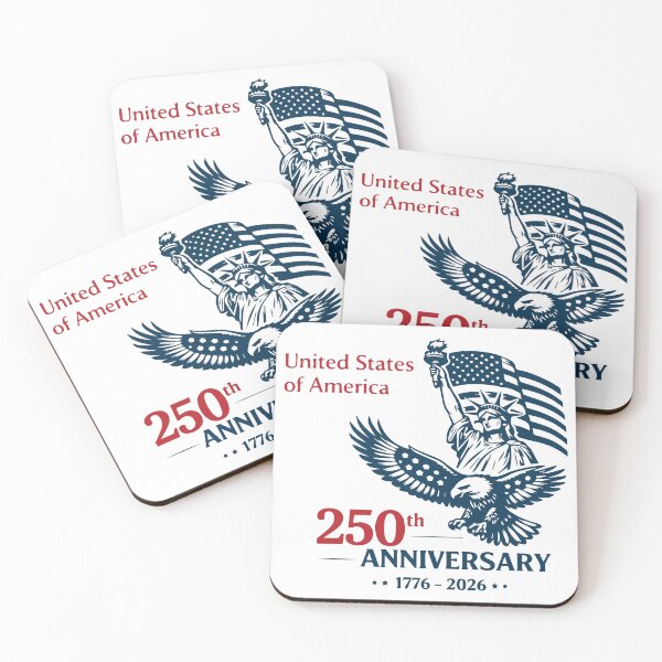 Item preview, USA 250th Anniversary 1776–2026 Patriotic Design designed and sold by ucpstudio.