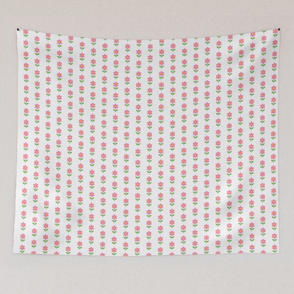 Item preview, Simple Pink Flower Illustration on White Background designed and sold by NBT-NOVA.