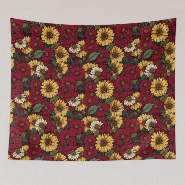 Item preview, Whimsical Daisy Flower  - Flower Garden Pattern   - Best Friend Gifts designed and sold by RoyalStarsPatts.