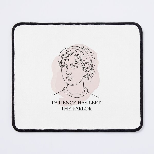 Item preview, Read Judge Repeat Jane Austen Funny Half Face Monocle designed and sold by Fenay Designs.