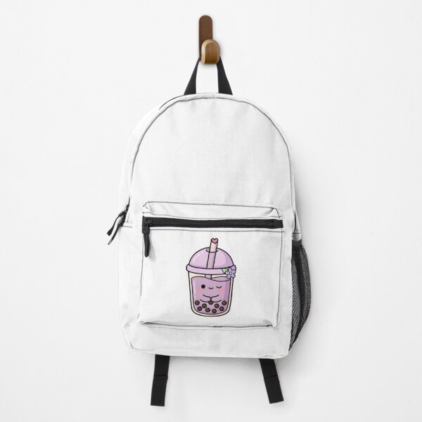 Item preview, Cute Taro Boba Tea Kawaii Bubble Tea Lavender Pastel designed and sold by how-is-design.