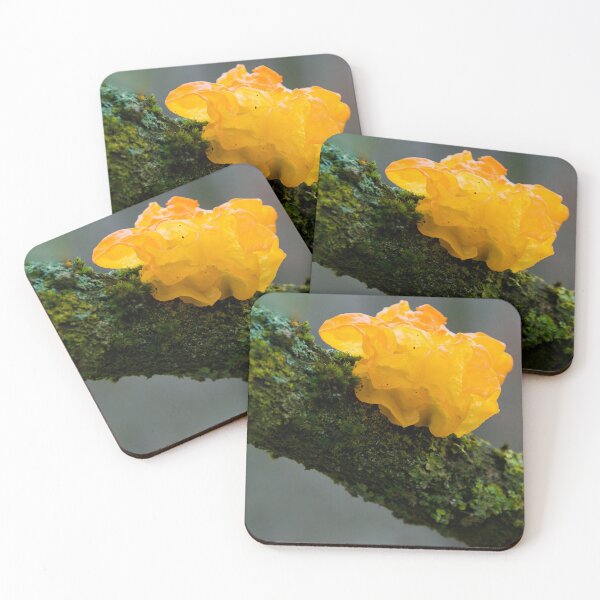 Item preview, Glowing Golden Jelly Fungus designed and sold by ShotsbyDesiree.