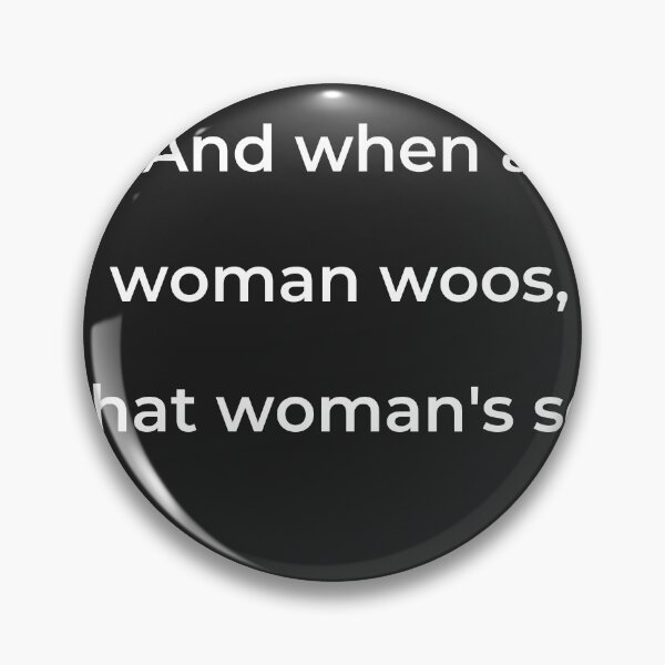 Item preview, "And when a woman woos, what woman's son" - print white designed and sold by ariksworld.