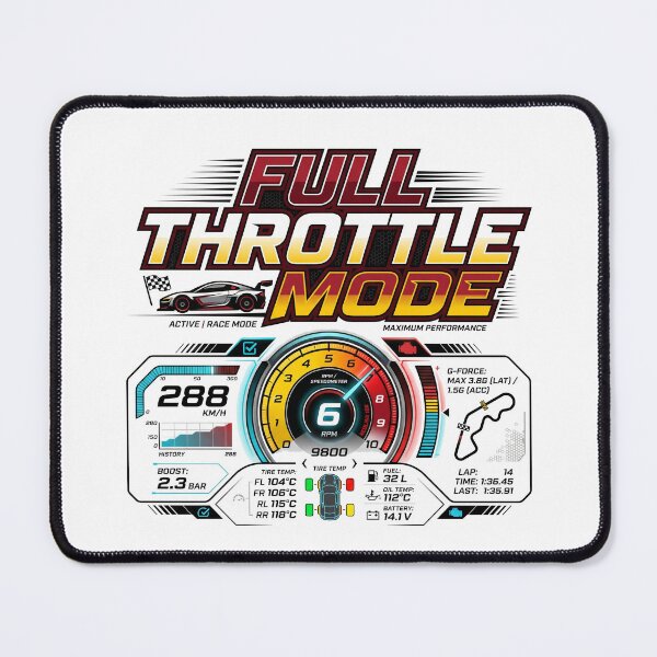 Item preview, Full Throttle Mode designed and sold by khalidnasr.