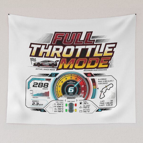 Item preview, Full Throttle Mode designed and sold by khalidnasr.