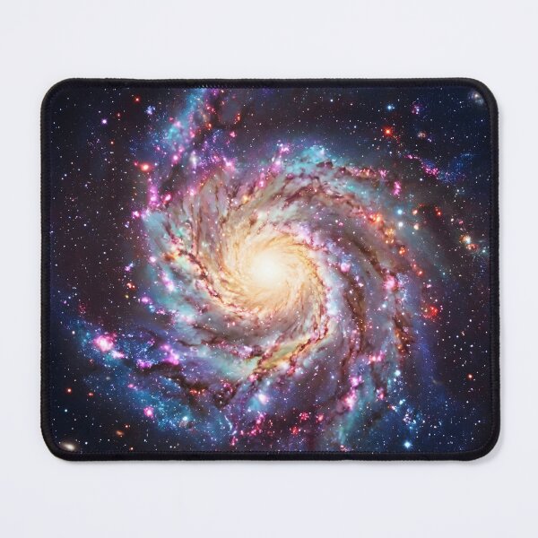 Item preview, Colorful Glowing Spiral Galaxy Deep Space Aesthetic designed and sold by novadawy.