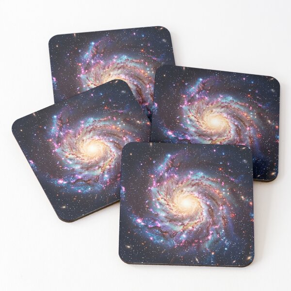 Item preview, Colorful Glowing Spiral Galaxy Deep Space Aesthetic designed and sold by novadawy.