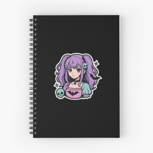 Item preview,  manga kawaii pastel goth girl designed and sold by ELdante.