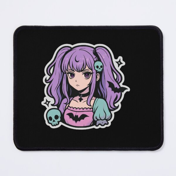 Item preview,  manga kawaii pastel goth girl designed and sold by ELdante.