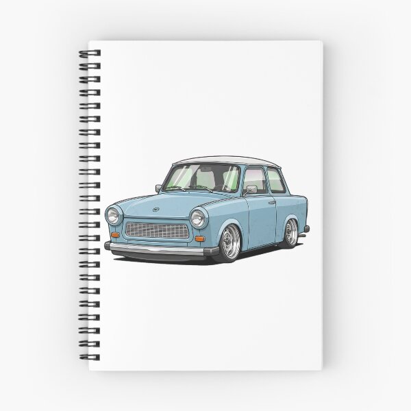 Item preview, Classic Trabant 601 Lowered – Vintage East German Car Retro Automotive Design designed and sold by ArcticFoxStudio.