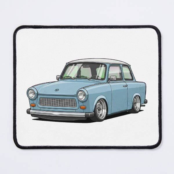 Item preview, Classic Trabant 601 Lowered – Vintage East German Car Retro Automotive Design designed and sold by ArcticFoxStudio.