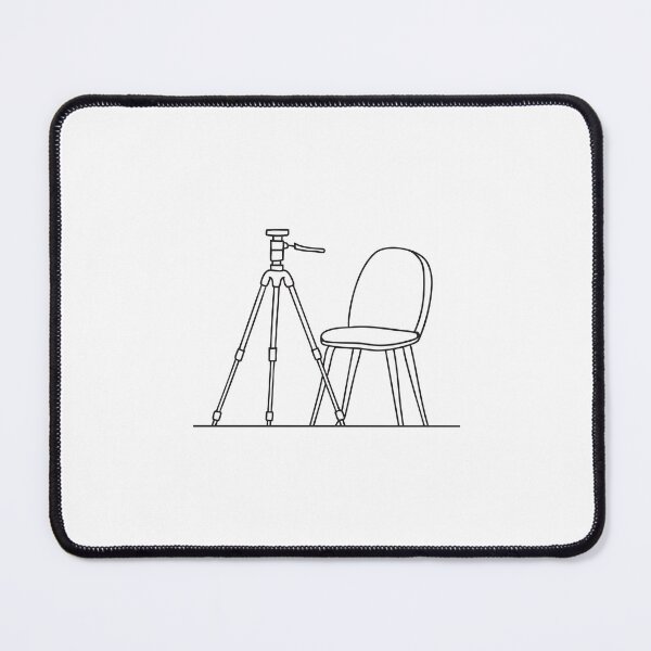 Item preview, Tripod Leaning on Wooden Chair designed and sold by rasagamastore.