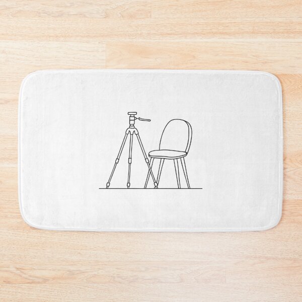 Item preview, Tripod Leaning on Wooden Chair designed and sold by rasagamastore.