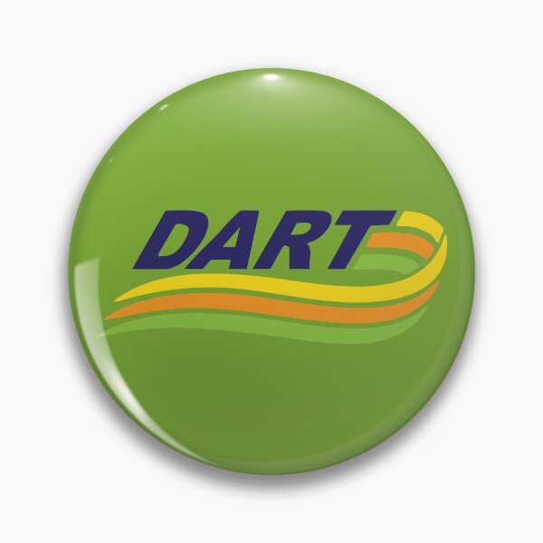 Item preview, DART Train Retro Logo designed and sold by Omra Creative.