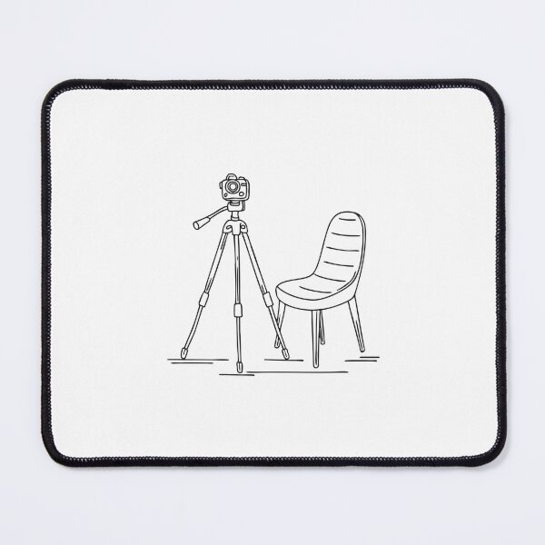 Item preview, Camera Tripod Propped Against Chair designed and sold by rasagamastore.