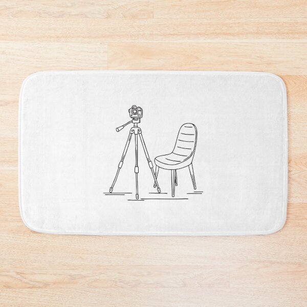 Item preview, Camera Tripod Propped Against Chair designed and sold by rasagamastore.