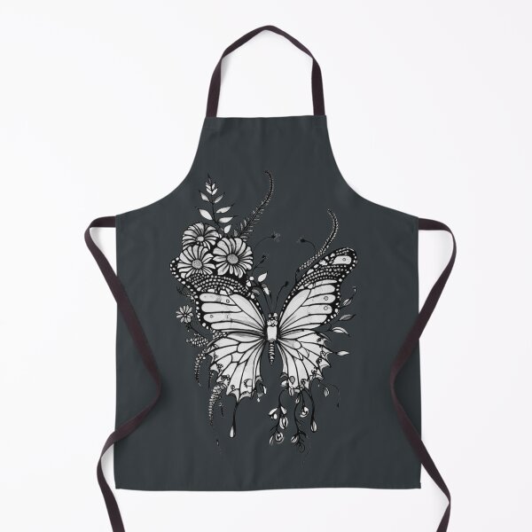 Item preview, The Slate Botanical Butterfly - Frequencies of the Flora No. 4 designed and sold by Bloom Theory.