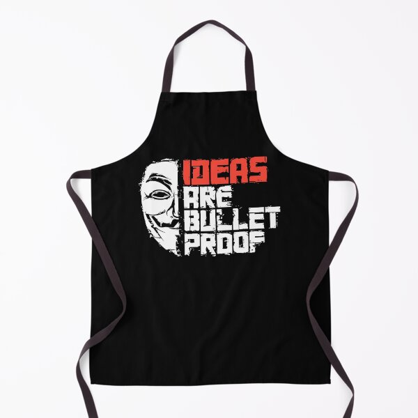 Item preview, Ideas Are Bulletproof Anonymous Mask Freedom Of Thought designed and sold by Mind-Drift.