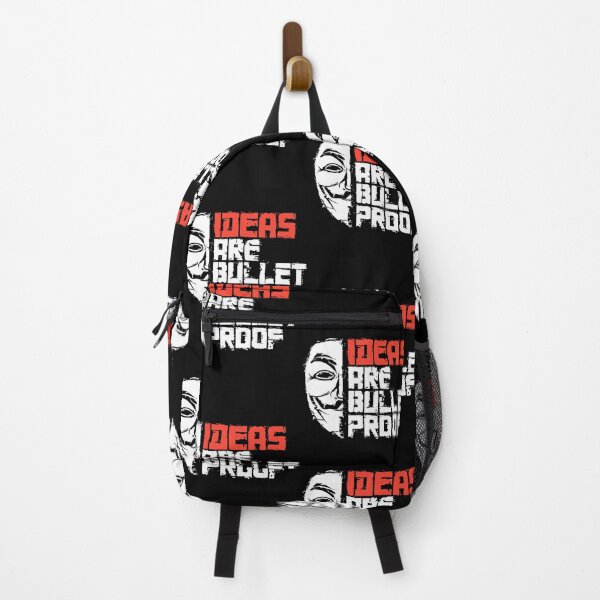 Item preview, Ideas Are Bulletproof Anonymous Mask Freedom Of Thought designed and sold by Mind-Drift.