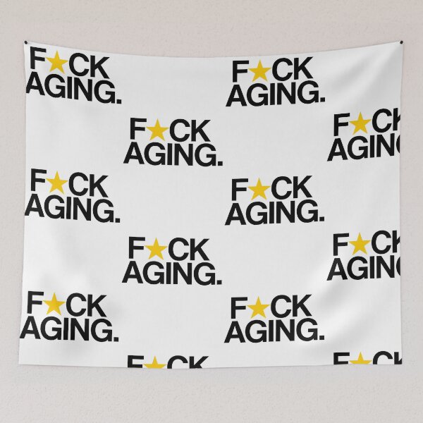 Item preview, Funny Fck Aging Birthday Humor Graphic designed and sold by Mind-Drift.