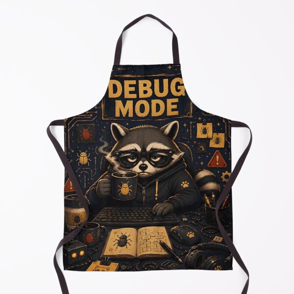 Item preview, It Works On My Machine Programmer Raccoon designed and sold by Omni Craft .