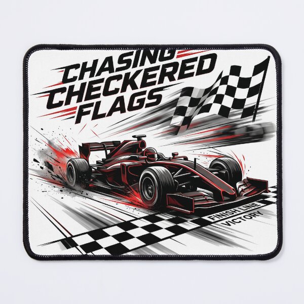 Item preview, Chasing Checkered Flags designed and sold by khalidnasr.