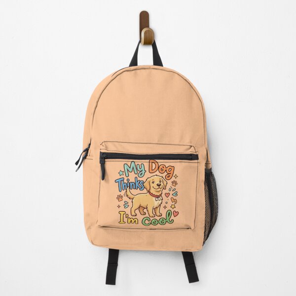 Item preview, My Dog Thinks Im Cool Funny Dog Lover Cute Cartoon Pet Humor Gift Design designed and sold by Im-Ara.
