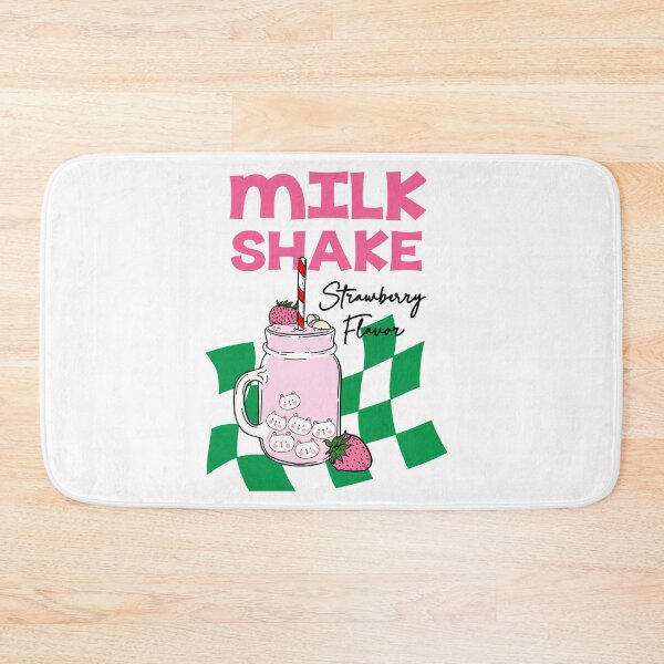 Item preview, Cute Strawberry Milkshake Kawaii Aesthetic Retro Design designed and sold by Soft Glow.