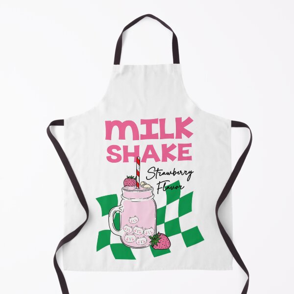 Item preview, Cute Strawberry Milkshake Kawaii Aesthetic Retro Design designed and sold by Soft Glow.