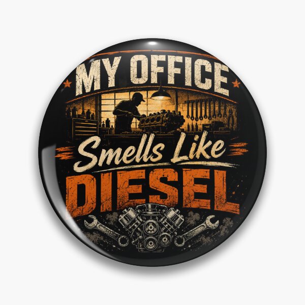 Item preview, My Office Smells Like Diesel Mechanic Shirt Tee designed and sold by Serigraphy.