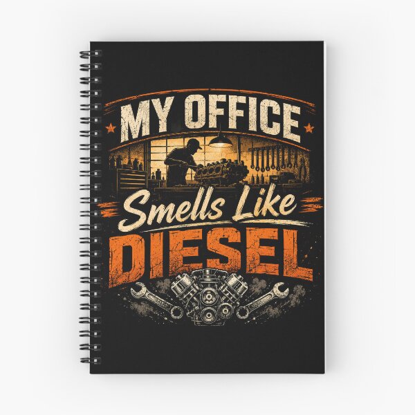 Item preview, My Office Smells Like Diesel Mechanic Shirt Tee designed and sold by Serigraphy.
