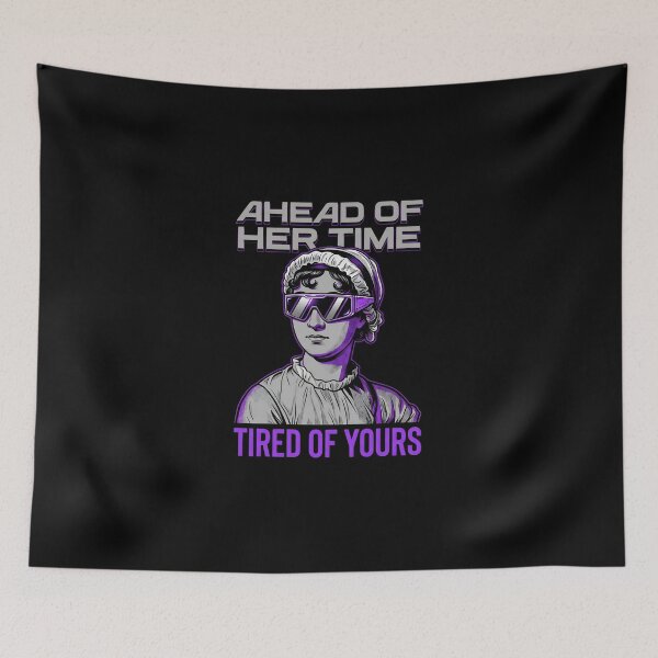 Item preview, Ahead Of Her Time Tired Of Yours Jane Austen Funny Sunglasses designed and sold by Fenay Designs.