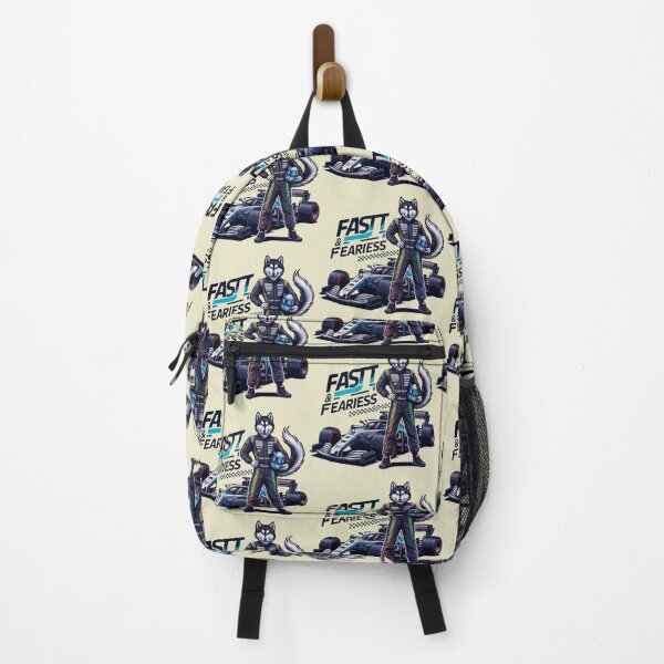 Item preview, Fast & Fearless Husky Racer-Formula Racing Dog Street Style designed and sold by carestazafeli.