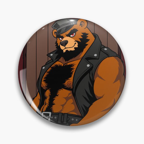 Item preview, Big Daddy's Home Hairy Bara Bear designed and sold by BlueBullBazaar.