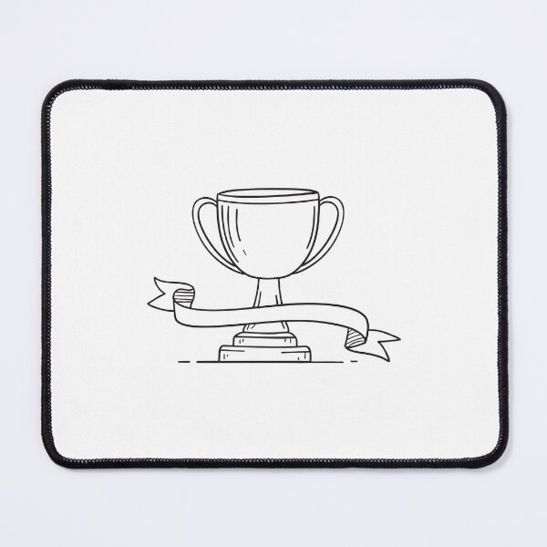 Item preview, Trophy Beside Curved Ribbon Display designed and sold by rasagamastore.