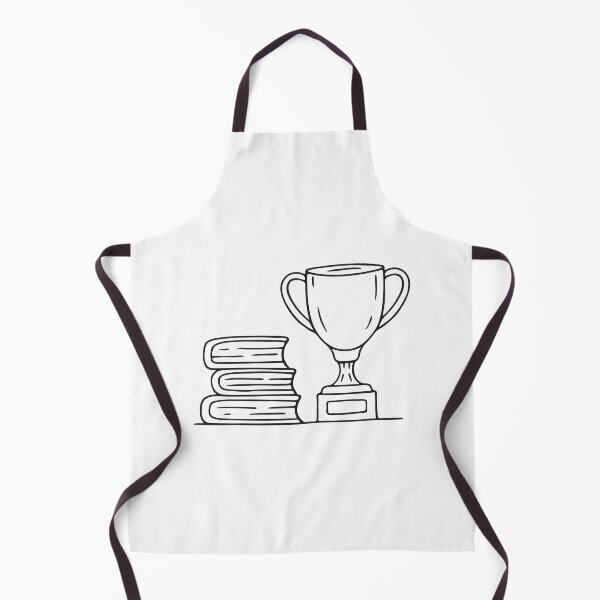 Item preview, Trophy Beside Stack of Books designed and sold by rasagamastore.