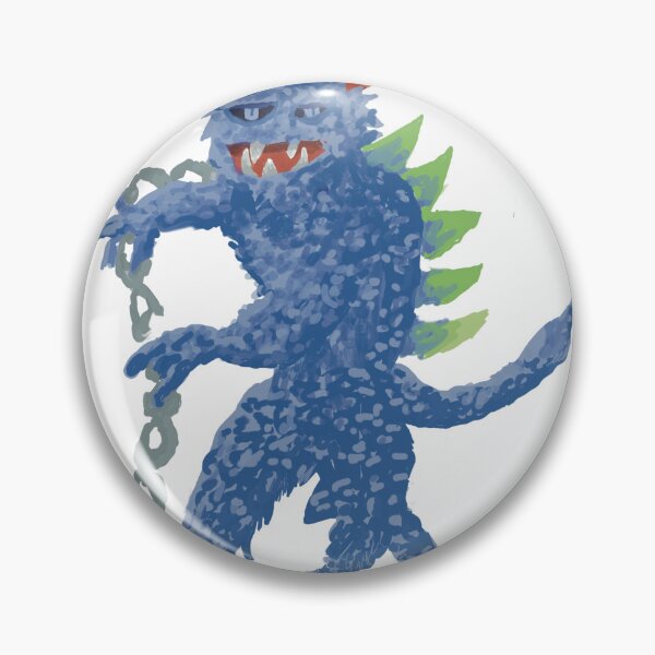 Item preview, Great big baby blue hairy monster designed and sold by BarryEJSmithart.
